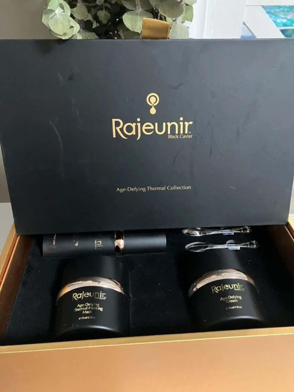 RAJEUNIR AGE-DEFYING THERMAL COLLECTION- AGE-DEFYING CREAM, SERUM & THERMAL MASK